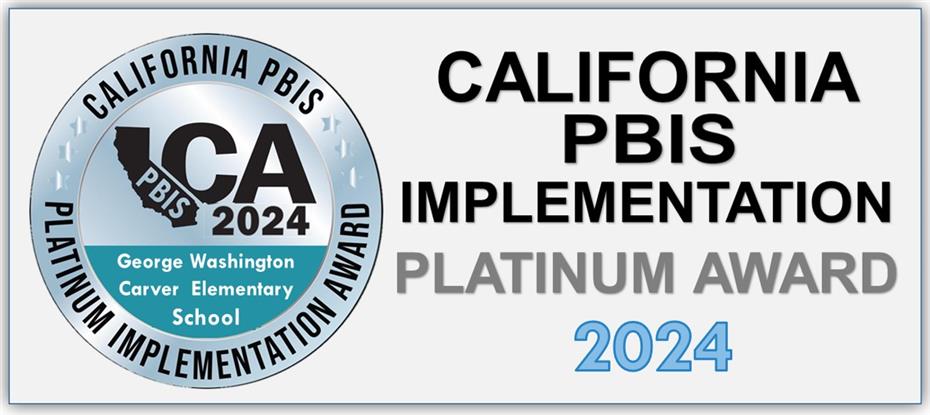 PBIS Platinum Award